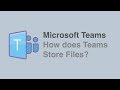 How Microsoft Teams Stores Files in SharePoint