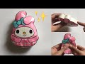 How To Make A Paper Squishy ⭐️ Bikin Paper Squishy MyMelodi Sanrio - Squishmallow