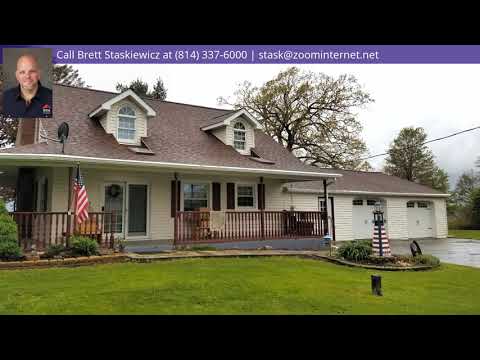 26596 Stockton Corners Road, Cochranton, PA home video tour