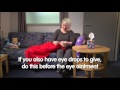 How to apply eye ointment