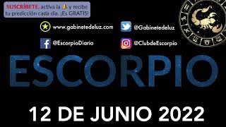 Horóscopo Diario - Escorpio - 12 De Junio De 2022.