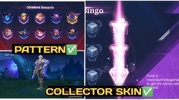 COLLECTOR SKIN ✅ PATTERN TRANSFORMER EVENT🤯🔥 #mlbb #mobilelegends