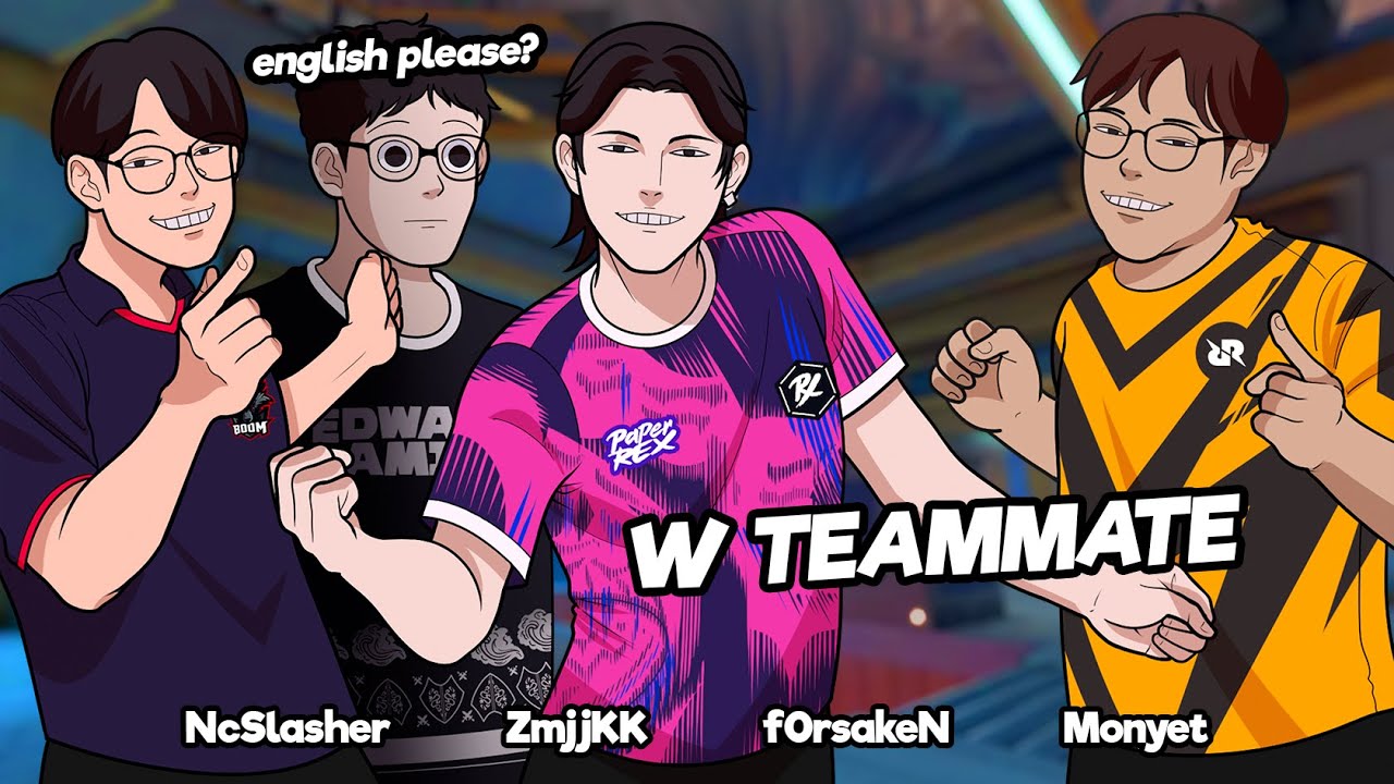 Riot being nice choosing my teammate | PRX FORSAKEN