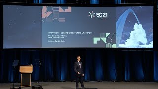 SC21 Fernbach Award Presentation: David Bader, Innovations for Solving Global Grand Challenges