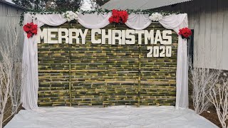 DIY Christmas/New Year Photo Booth