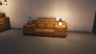 Как Построить Диван в Майнкрафт БЕЗ МОДОВ | How to build a sofa in Minecraft WITHOUT MODS #mine