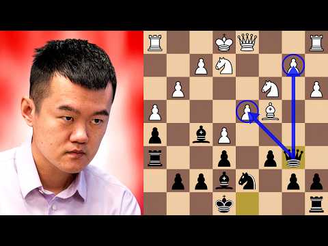 Ding Liren Is Back! — Crushing Win In The Caro-kann