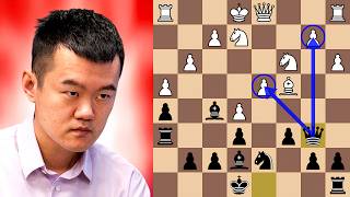 Ding Liren Is Back Crushing Win In The Caro-Kann