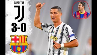 Juventus Vs Barcelona 3-0 All Goals & Highlight 2020