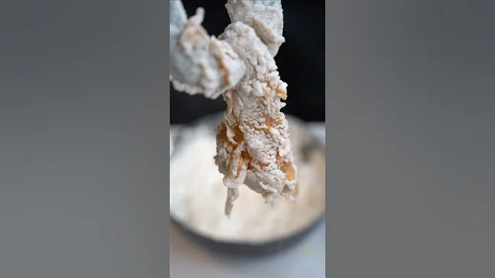 KFC Style Peri Peri Chicken Strips | #asmr #shorts #kfc #friedchicken #recipe #theasmrcooking