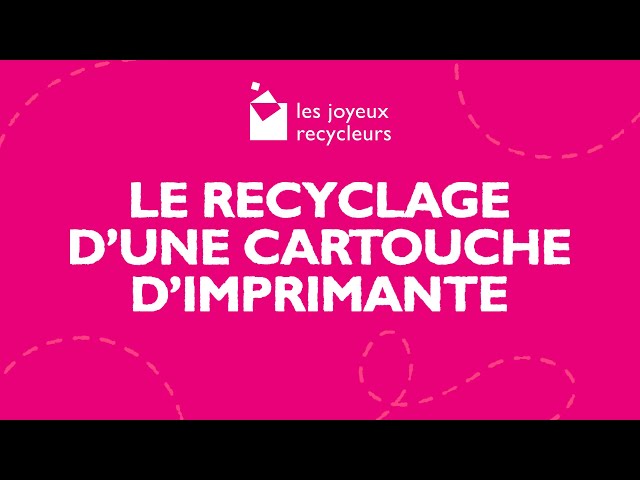 Pourquoi recycler vos cartouches et vos toners ?