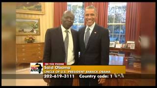 Straight Talk Africa Phone Guest, Said Obama, Uncle to US President Barack Obama