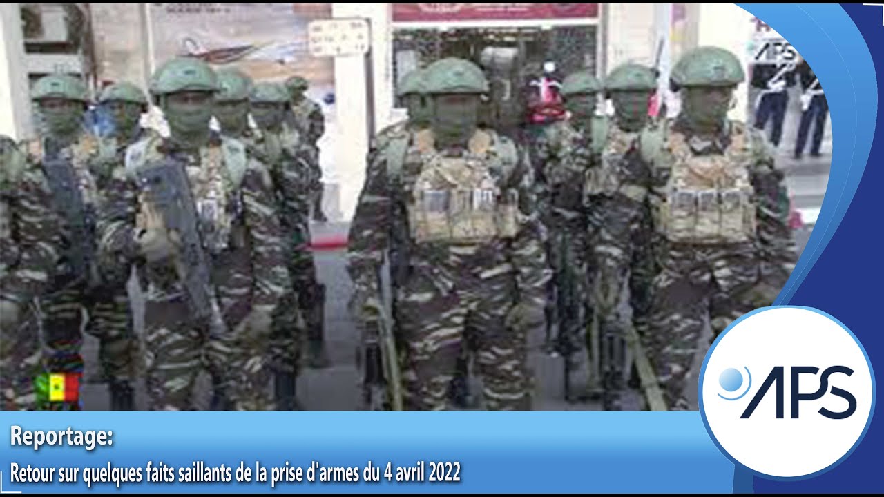 Retour sur quelques faits saillants de la prise d'armes du 4 avril 2022