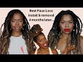 How to install the BEST faux Locs, Care and Removal
