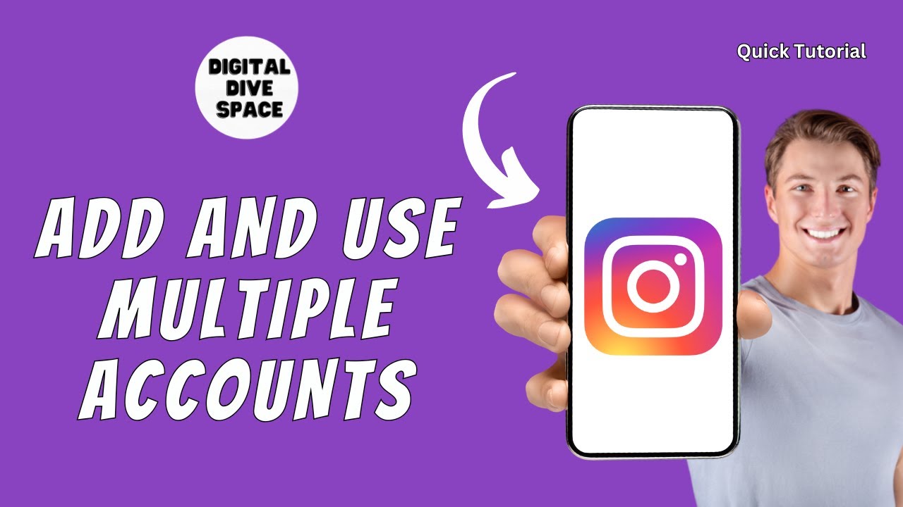 How to ADD and Use MULTIPLE INSTAGRAM Accounts - YouTube