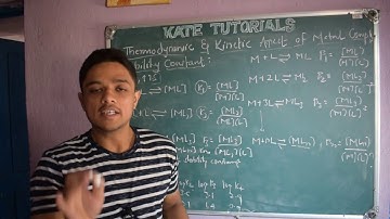 2 Thermodynamic Stability of Metal Complex  Overall Stability Constant & Stepwise Stability Constant