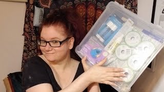 FLOSSTUBE | I did some stitching + Haul for a new hobby. You heard me... | THE TEMPLAR PROPHECY