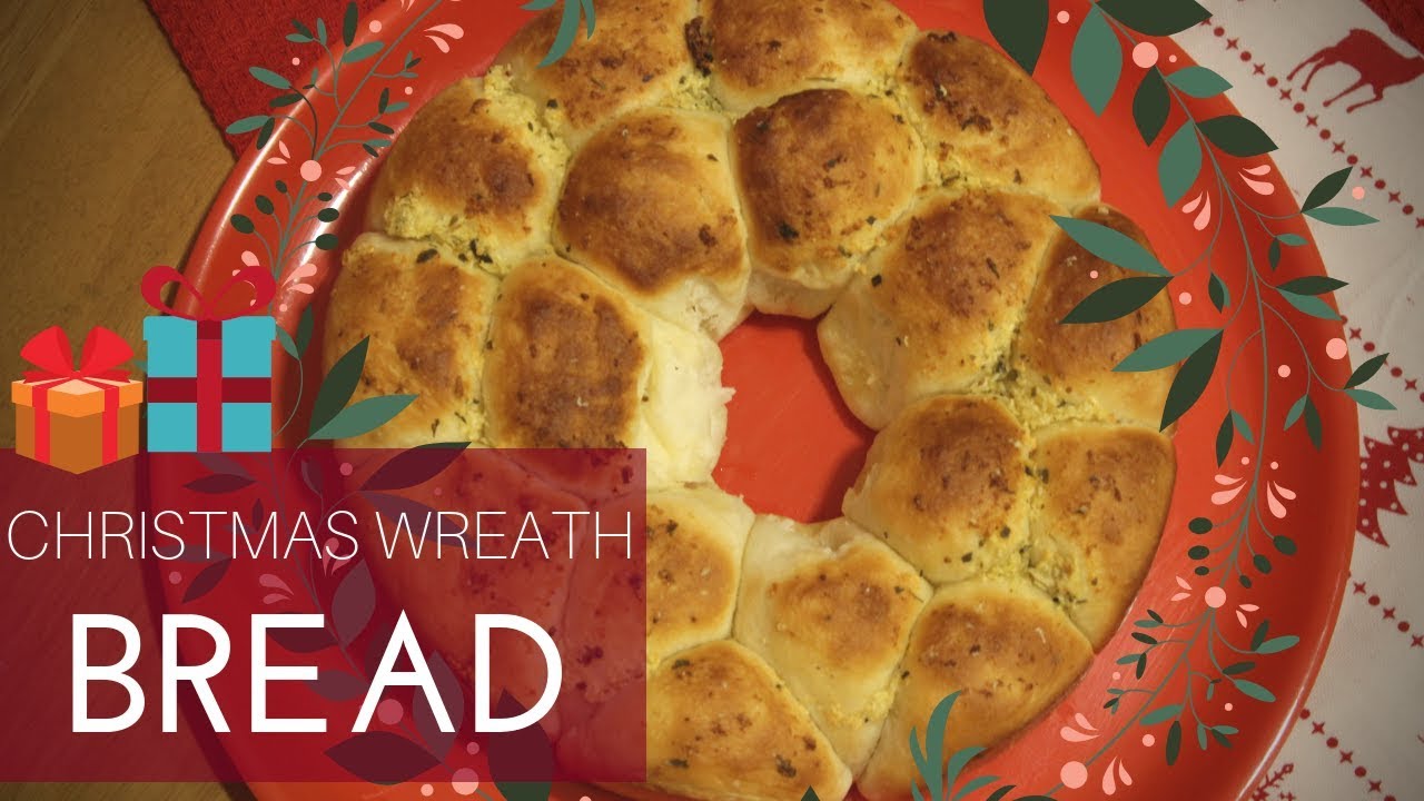 Christmas wreath Garlic Bread/Christmas Special/Sivakasi Samayal