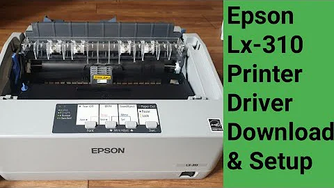 How To Download and Install Epson Lx-310 Printer Driver | Epson Lx-310 Driver Setup Win 7,10 | 2023