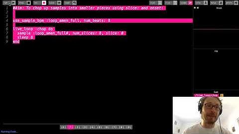 Sonic Pi Tutorial - Chopping Up Samples part 1