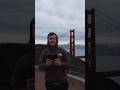 Golden Gate 🌁 #travel #trip #vlog #scenicviews #drone #fly #ocean #bridge #adventure