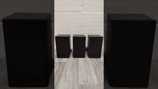 Unbranded HSP-501 Home Cinema Speakers / 8-Ohm, 5W / 1 Front, 2 Rear