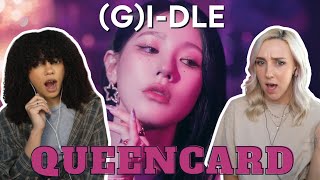 COUPLE REACTS TO(G)I-DLE - '퀸카 (Queencard)' Official Music Video