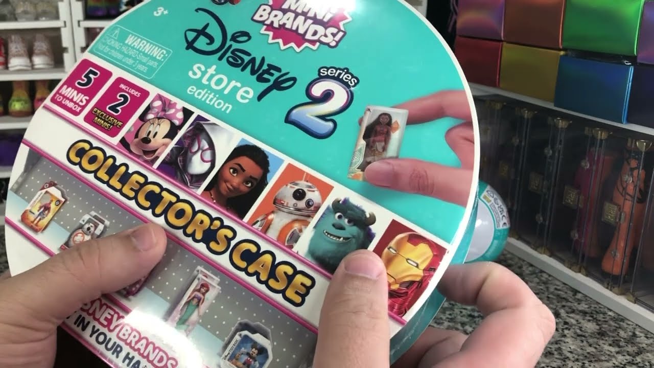 Zuru 5 Surprise: Mini Brands Disney Store Edition Collectors Case Unboxing and Review with extras