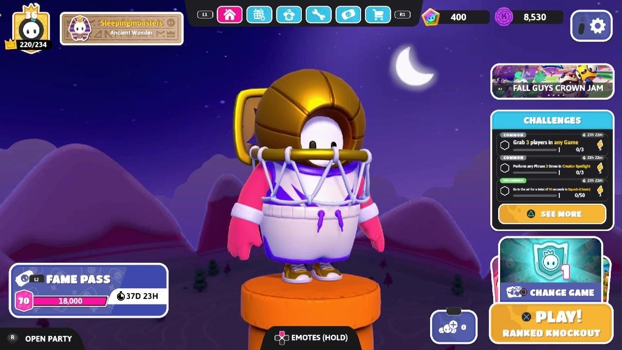 [PS5] Fall Guys: Slam Dunk Costume