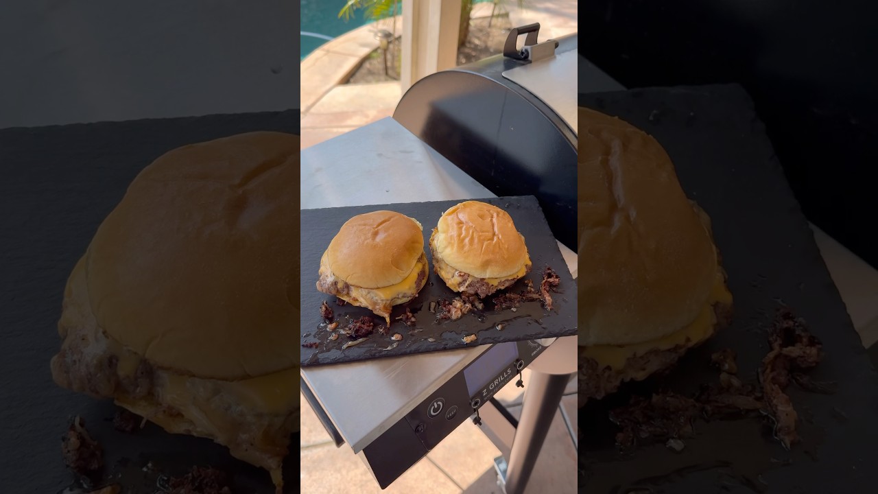 Oklahoma Onion Smashburgers! On a pellet grill??