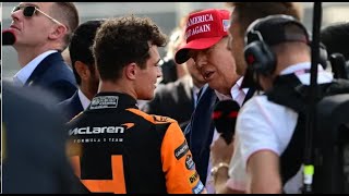 Lando Norris reveals what Donald Trump said to him after stunning Miami Grand Prix victory