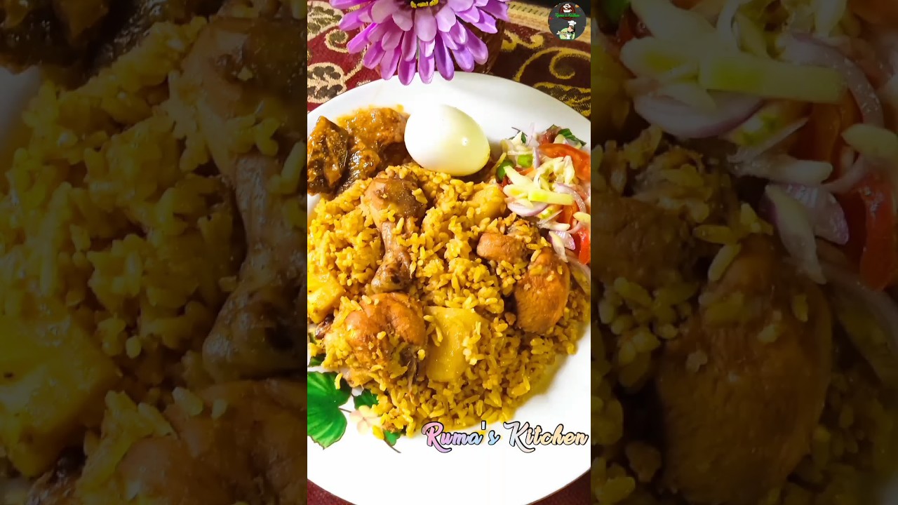 🍗👍Chicken Akhni Biryani - A Must-Try for Biryani Lovers #shorts # ...