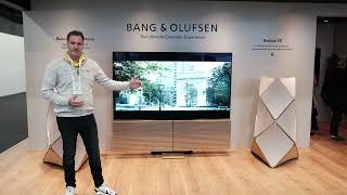 Bang & Olufsen Beovision Harmony TV and BeoLab 90 speakers at ISE 2024