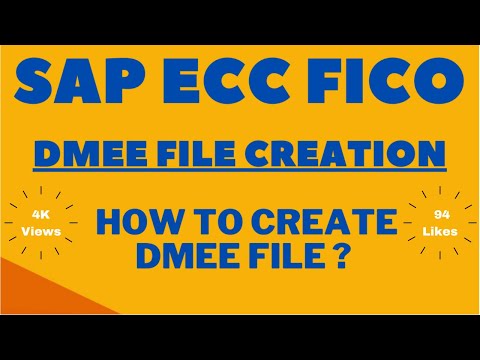 DME File Creation For Automatic Payment Program in F110 |Automatic Payment Program with DMEE | DMEE