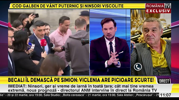 Becali îl demască pe Simion: El m-a pus să-l atac pe Georgescu. Nu-ți este rușine să faci așa ceva?