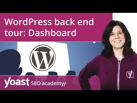 WordPress back end tour: Dashboard | WordPress for beginners