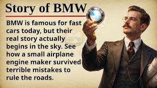 Story of BMW: From Planes to Cars || 🚗💨 Learn English Through Story Level 2 || Graded Reader 🎧