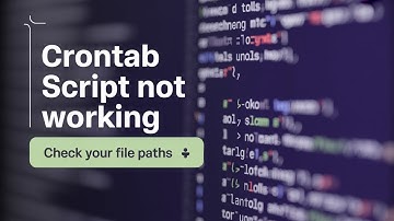 Why Crontab Scripts Are Not Working? [Linux/Ubuntu GUIDE]
