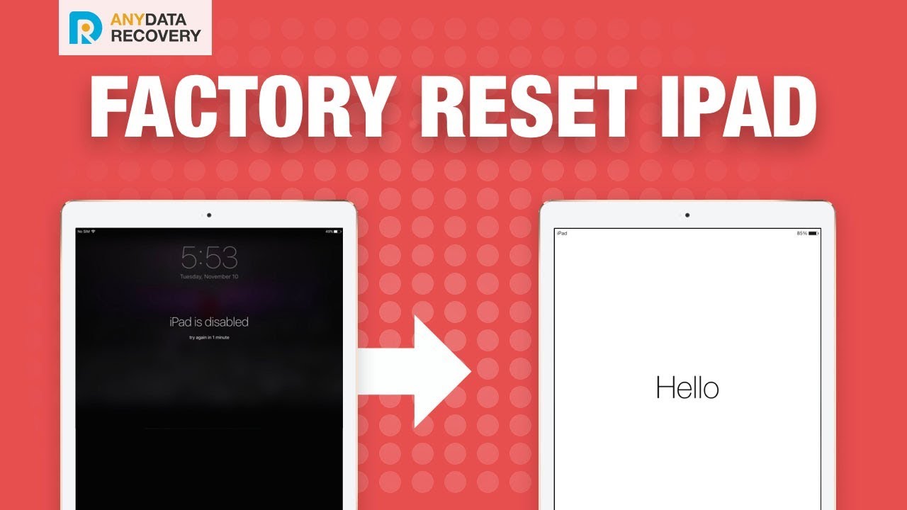 How to Reset iPad How to Factory Reset iPad - YouTube