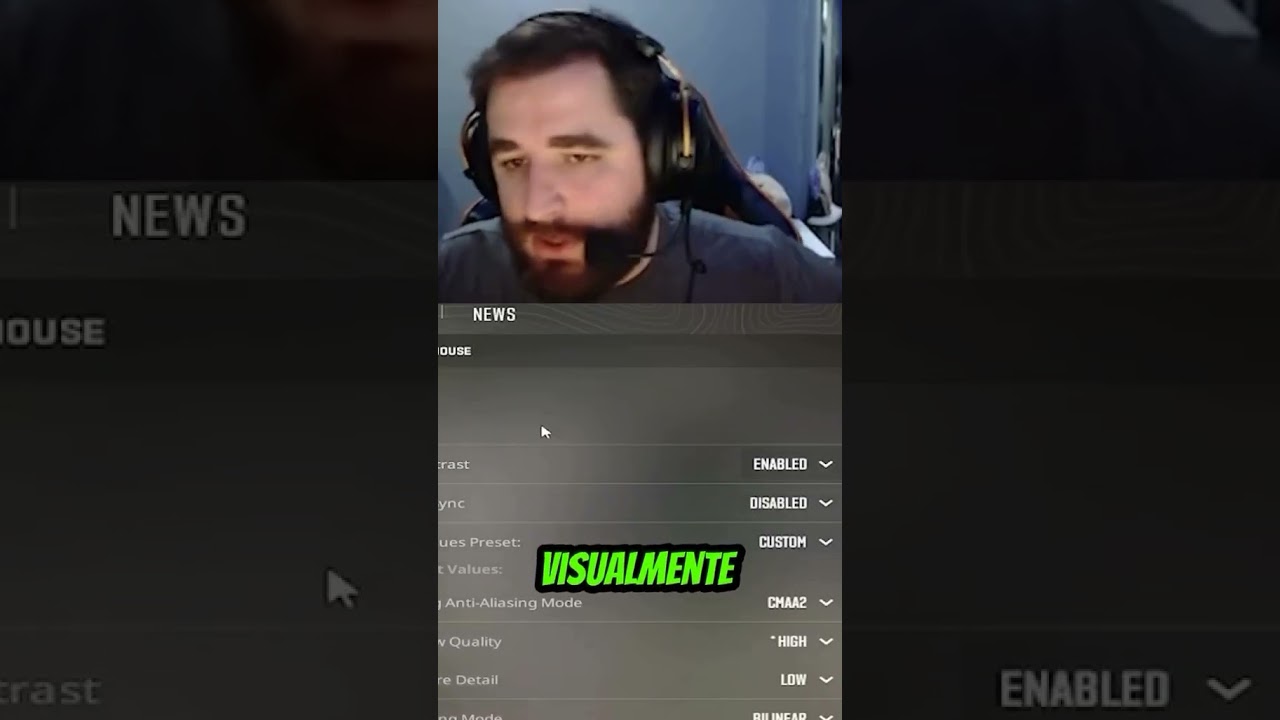 FALLEN mostra suas CONFIGURAÇÕES do CS2 🤯 
