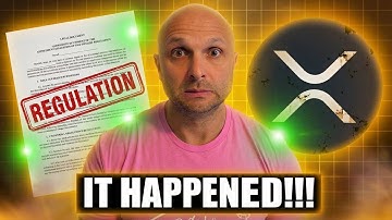 XRP HOLDERS — IT FINALLY HAPPENED… THIS IS THE POINT OF NO RETURN!