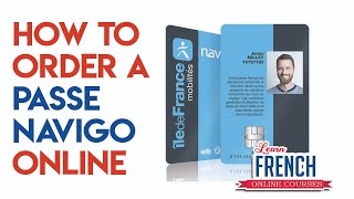 How to order a passe navigo online