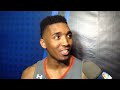 Donovan Mitchell discusses NBA draft combine