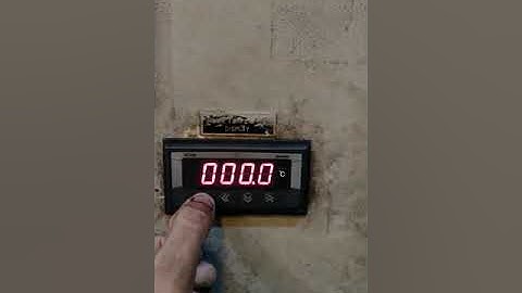 Autonics MT4W Display Settings