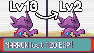 Pokemon Emerald but you LOSE EXP