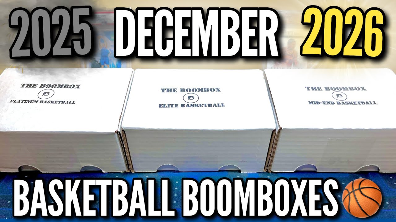 THE FINAL BOOMBOXES OF 2025! 😳🔥 December's Elite, Platinum, & Mid-End Basketball Boomboxes