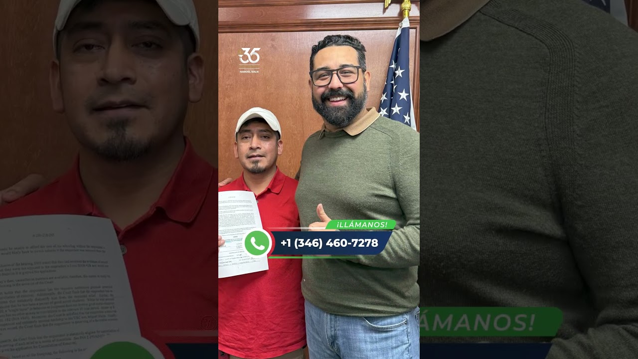 "Lucas canceló su deportación gracias al abogado Manuel Solís | Testimonio real"