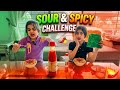WE REGRET THIS! 🌶️🍋 Intense Sour vs. Spicy Noodle Challenge!