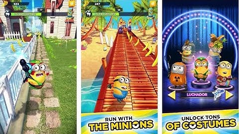 Minion Rush: infinite run game Android Gameplay