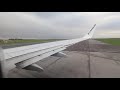 Ryanair Boeing 737-800 - Take-off at Manchester Airport MAN to Gothenburg GOT.